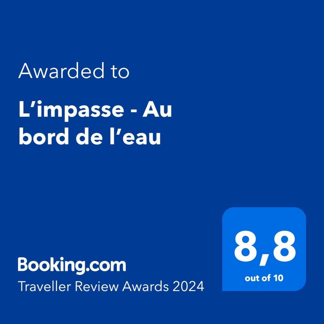 Villa L'Impasse - Au Bord De L'Eau à Épagne-Épagnette Extérieur photo